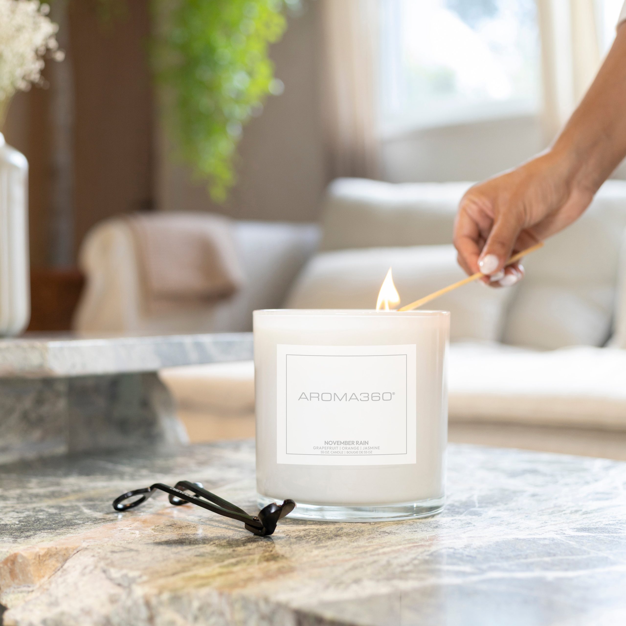 November Rain 4-Wick Candle - Image 4